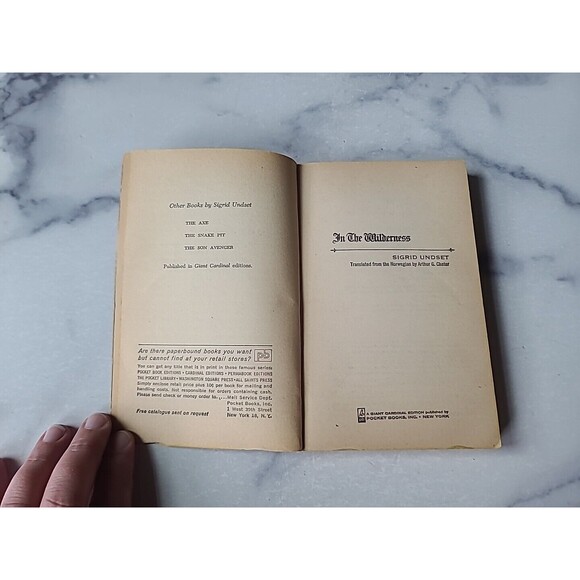 In The Wilderness By Sigrid Undset Paperback - Picture 3 of 10